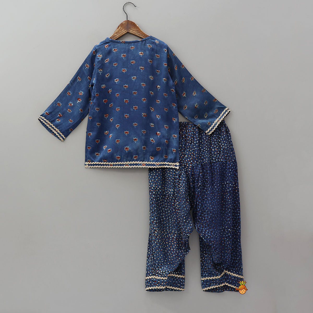 Floral Booti Printed Kurti And Salwar