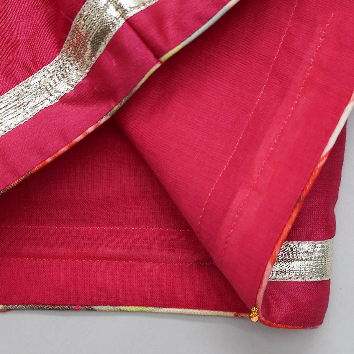 Floral Charm Top And Lehenga With Dupatta
