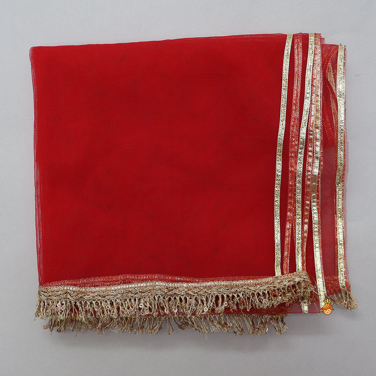 Heavily Embroidered Crop Top And Lehenga With Dupatta