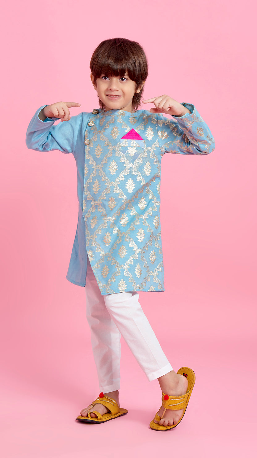 Tiya Parrot  -  Boys Ethenic Wear