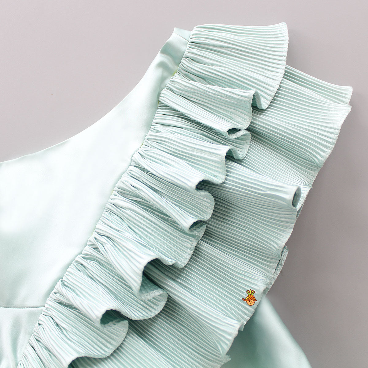 Stunning Pleated Ruffled Dress