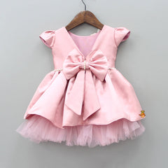 Pre Order: Blush Pink Renae Satin Dress