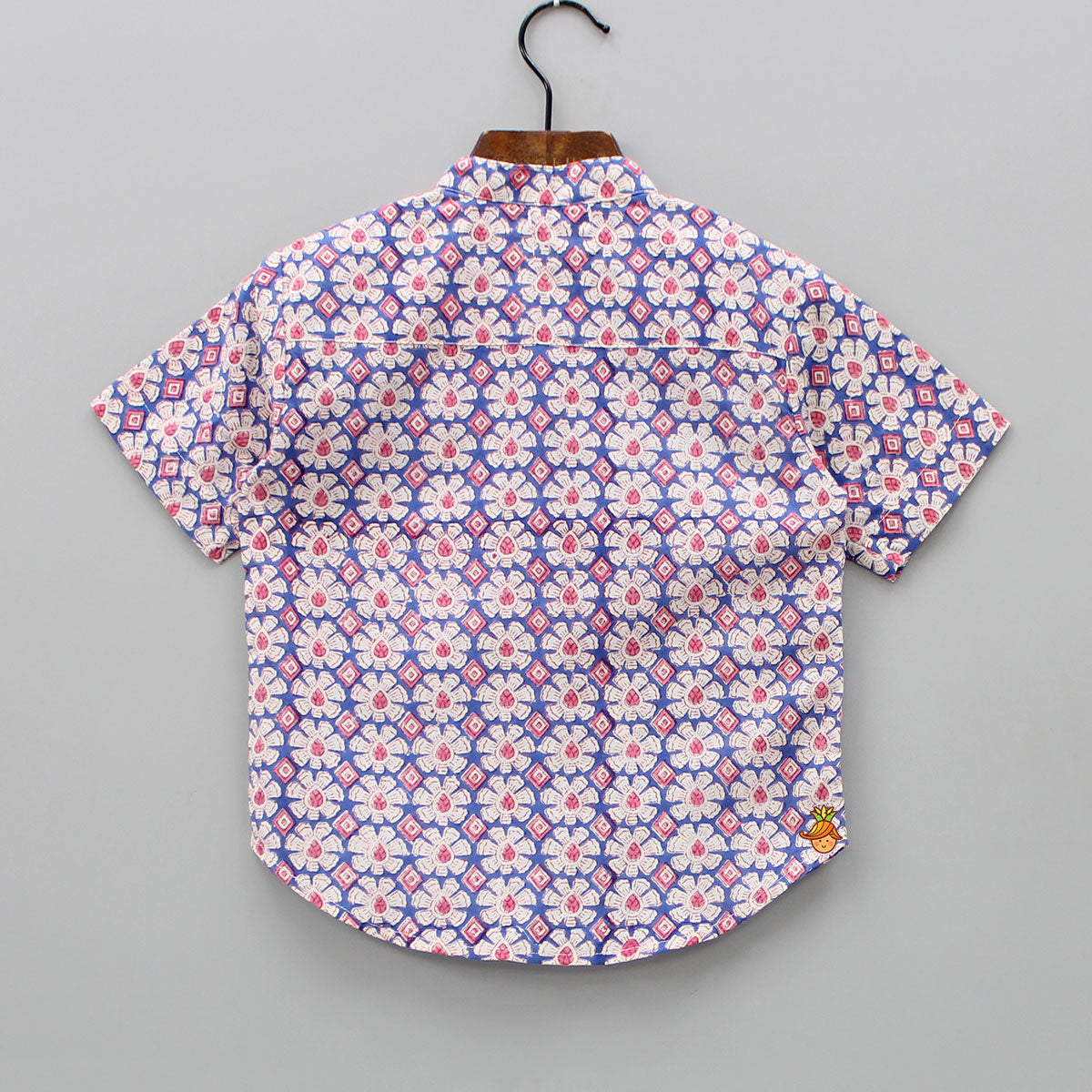 Pre Order: Floral Printed Shirt With Pocket