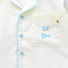 Lil Bro Embroidered Sleepwear