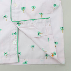 Palm Tree Printed Sleepwear