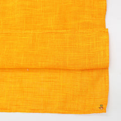 Mustard Yellow Hand Block Printed Ethnic Jacket With Kurta And Pyjama
