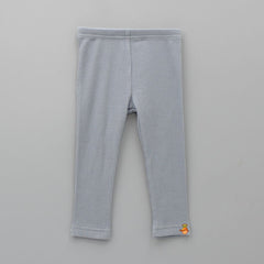 Front Open Grey Top And Pant