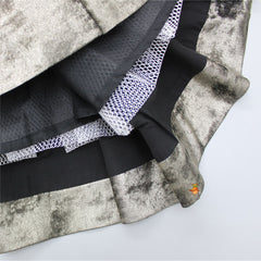 Pre Order: Bird Brooch Enhanced Black Shimmery Gown