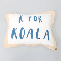 Koala Printed Beige Cot Bedding Set