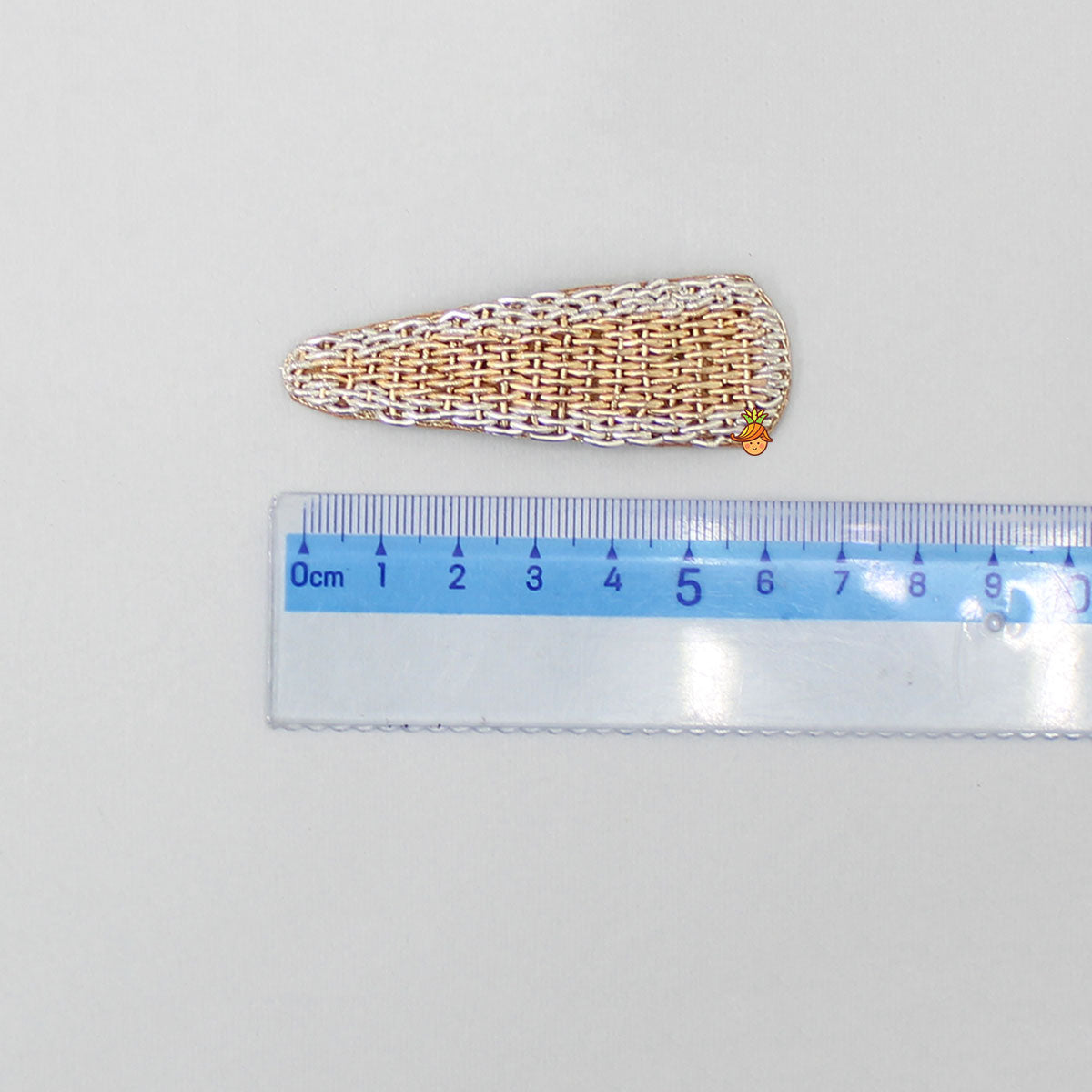 Bullion Thread Embroidered Hair Clips