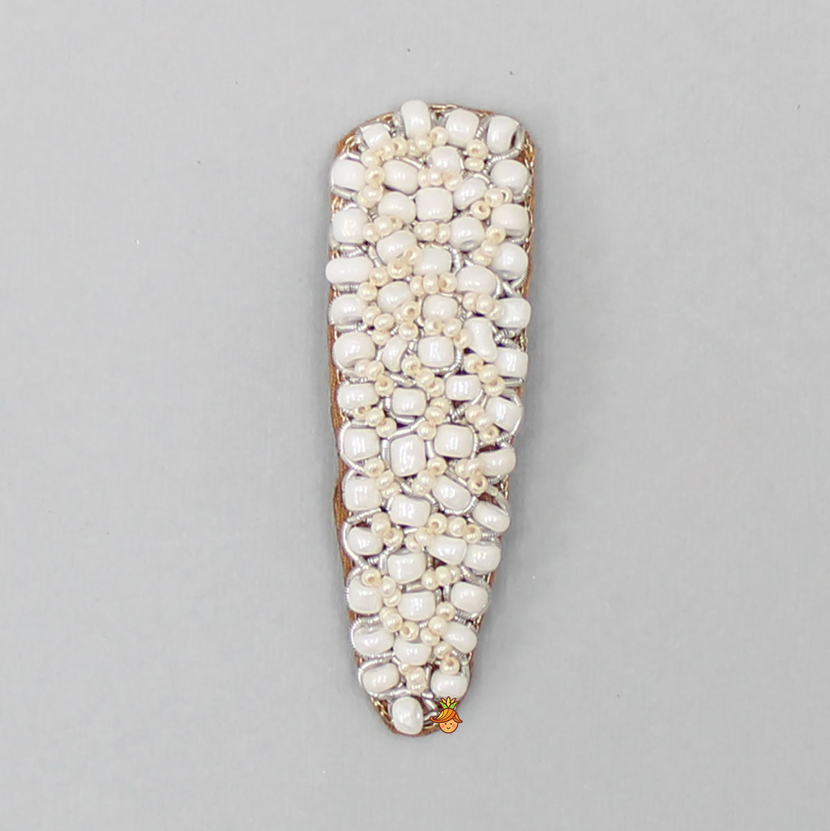 Stunning Beads Embroidered Hair Clip
