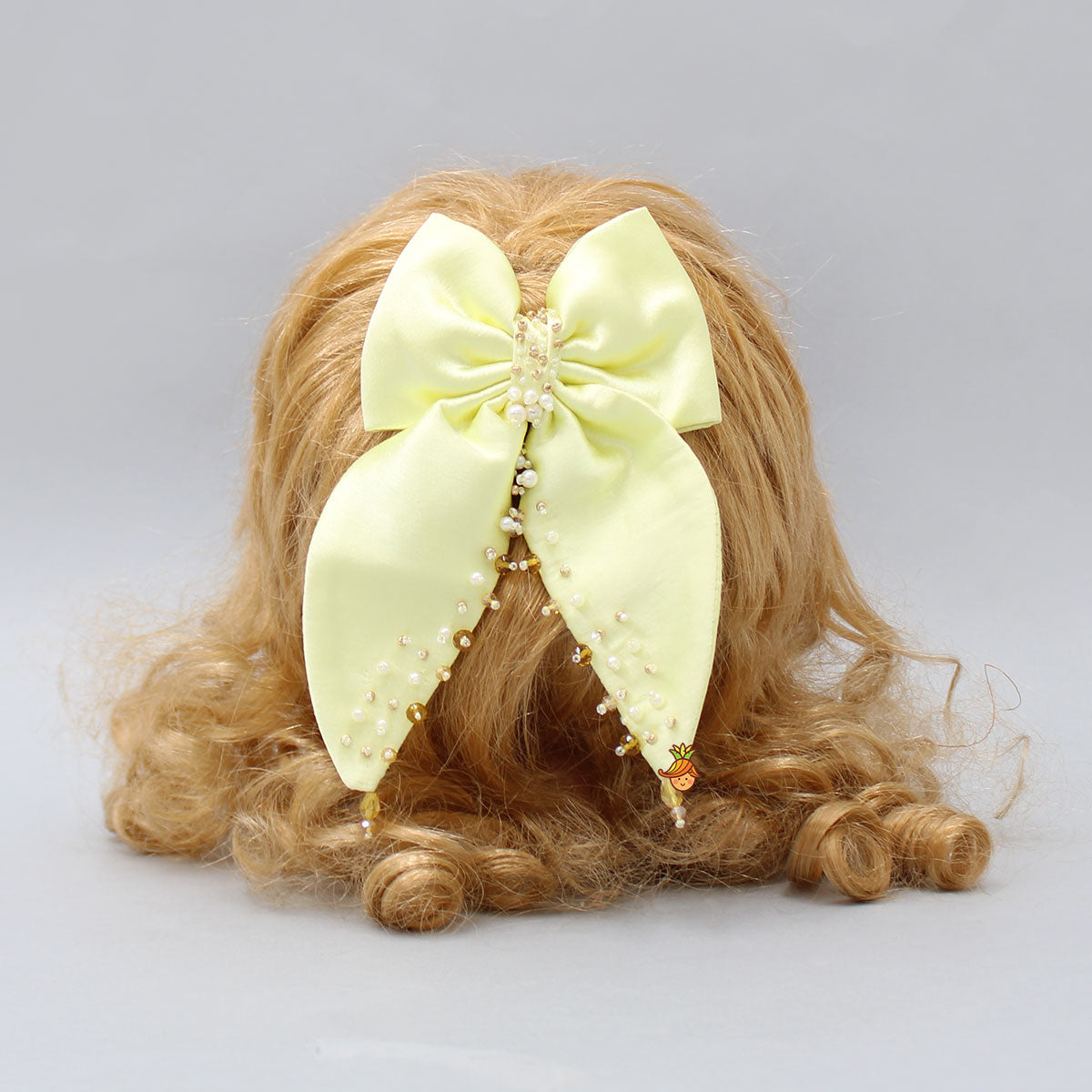 Beads Enhanced Bowie Hair Clip