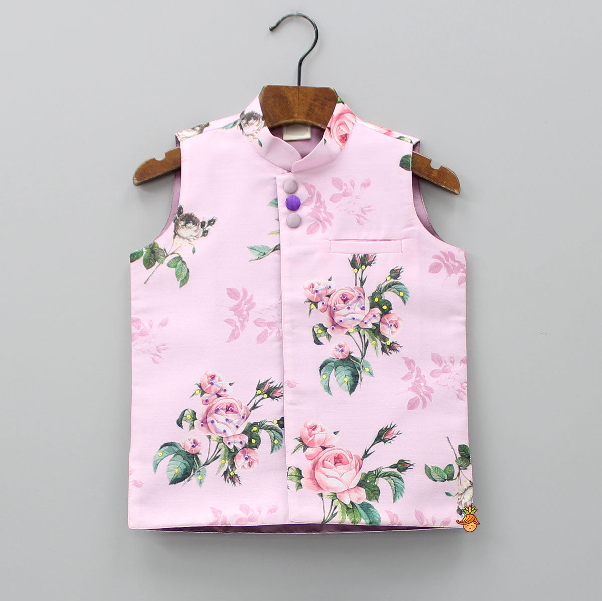 Pre Order: Ethnic Floral Printed Sequins Work Jacket