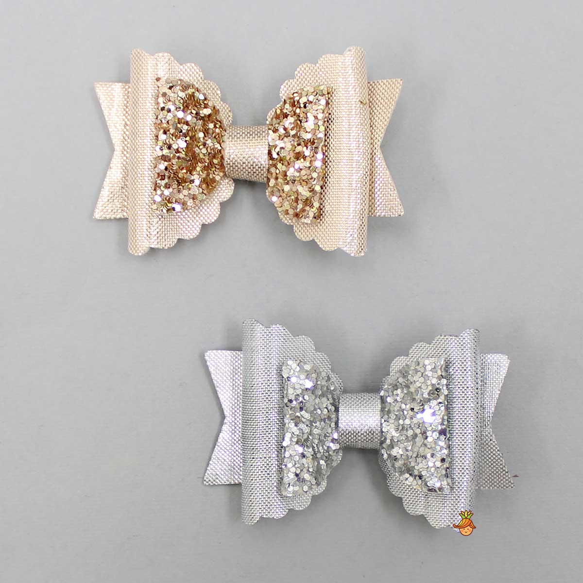 Shimmery Glitters Beautified Hair Clips