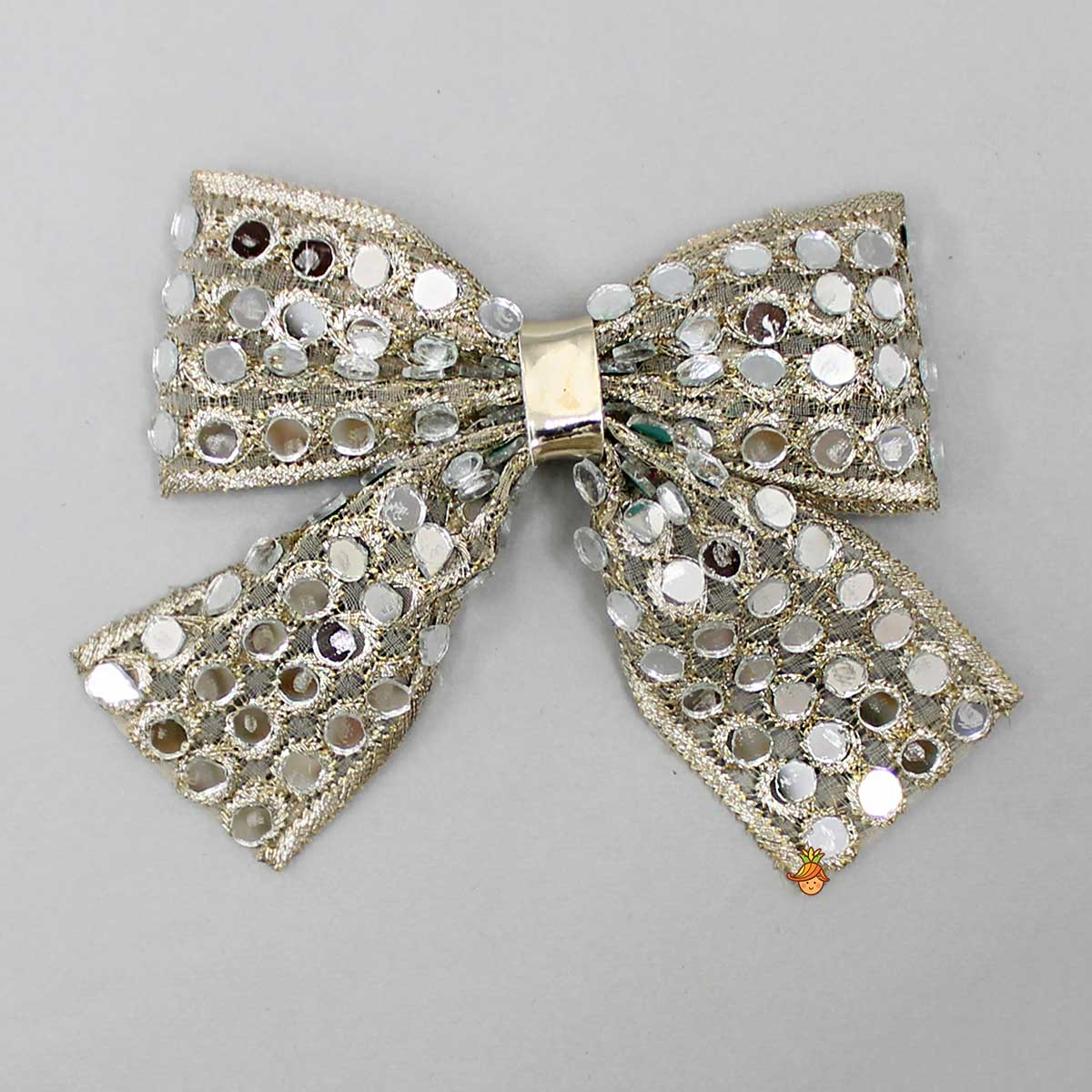 Shiny Mirror Embellished Bowie Hair Clip