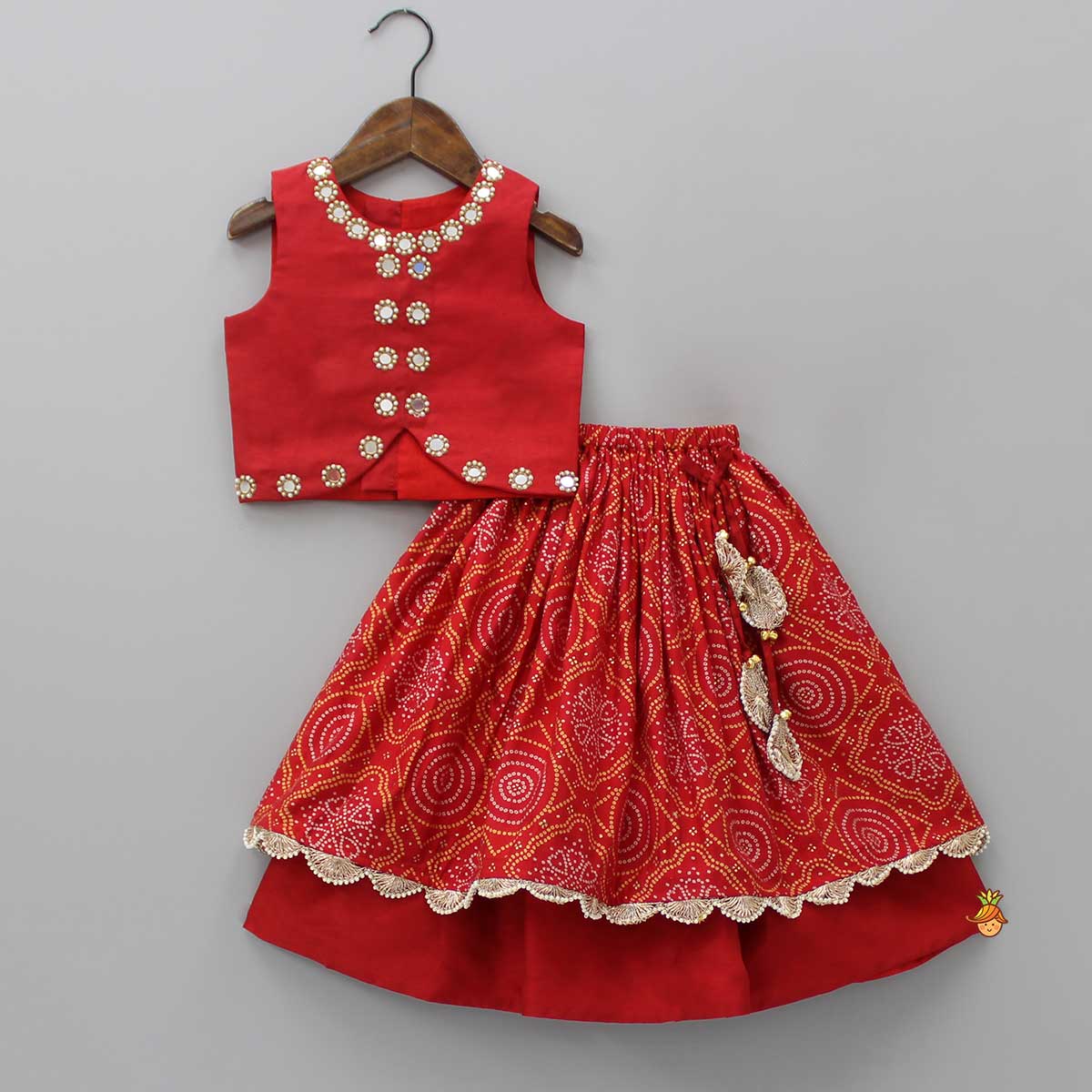 Pink Mirror Work Lehenga | Kids party wear dresses, Girls frock design,  Dresses kids girl