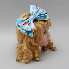 Cup Cakes Printed Bowie Hair Clip