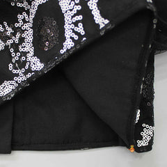 Pre Order: Stylish Black Top With Layered Net Lehenga