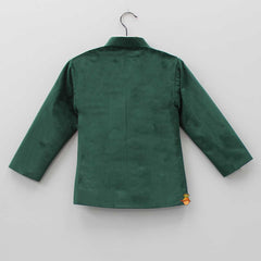 Pre Order: Green Velvet Stylish Blazer
