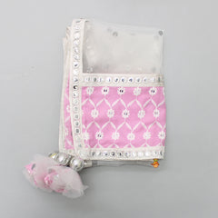 Pre Order: Elegant Pink Kurti And Dhoti Pant With Net Dupatta