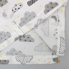 Short Sleeves Night Theme Printed Sleepwear