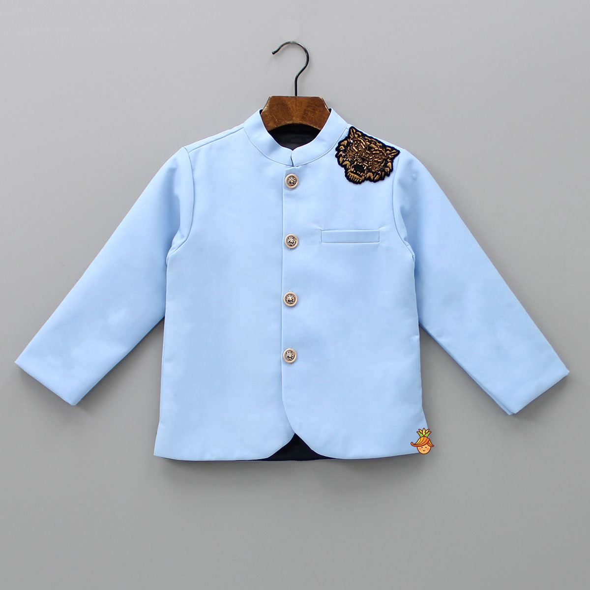 Pre Order: Pocket Detailed Blue Blazer