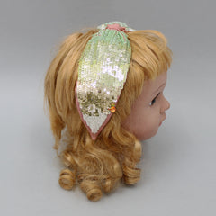 Beautiful Multicolour Sequined Knot Hair Band